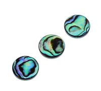 HANABASS 3 pièces Boutons de Doigt Coquille Ormeau Colorée pour Trompette de Améliore la Précision Du Jeu Surface Lisse et Facile à Installer pour Musiciens