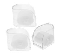 HANABASS 3 Pièces Présentoir à Bijoux Malette Rangement Regarder Un Rack D'affichage Transparent