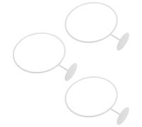 HANABASS 3 pièces Support Mural pour Ballons de Basket et Football Métal Étagère de Rangement pour Affichage et Organisation pour Intérieur et Boutique