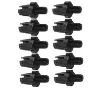 HANABASS 30 Pièces Vis de Réglage de Leviers de Frein Alliage Aluminium pour de Montagne et Route Accessoires Fiables pour Ajusteur de Frein de Vtt et Pliant Noir