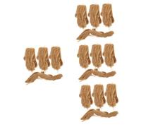 HANABASS 4 Ensembles Jute Fire Starters Accessoires De Camping Naturels pour des Feux Plein Pièces * 4