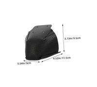 HANABASS 4 pièces Embouts PU Antidérapants pour Patins à roulettes Lot de Noir et Jaune Protection Remplaçable pour Pointes de Patins Quad Confort Ergonomique et Sécurité Renforcée