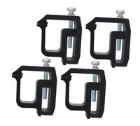 HANABASS 4 pièces Lot de Pinces de Montage pour Coque de Camion Fixation Stable et Résistante Accessoires Camping Extérieur pour Capuchon et Coquille de Camion Pick-up
