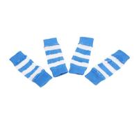 HANABASS 4 Pièces Pet Socks for Dogs Small Dog Leg Warmers Knitted Elbow Protector Sleeve Wraps for Elbow Safety and Joint Support