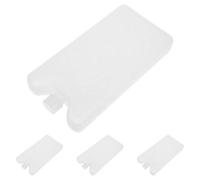 HANABASS 4 Pièces Poche de Glace Réutilisable Paquet Isothermes en PE Haute Efficacité de Refroidissement pour Ventilateur Climatiseur pour Fête