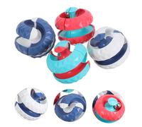 HANABASS 4 pièces Puzzle Rotatif Boule à Billes Stress Sensoriel Apaisant Fidget pour Garçon Fille et Adultes Détente Bureau et Salle de Classe