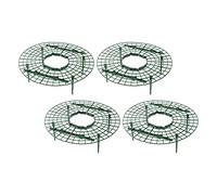 HANABASS 4 pièces Supports de Plantes Grimpantes Plastique Lot de Supports pour Culture de Étagères pour et Potagers Accessoire Pratique pour Plantes Extérieur