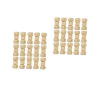 HANABASS 40 Pièces Connecteurs de Rails de Train Plastique Accessoires Adaptateurs de Voies Ferrées pour Jouets Garçon Fille Clips de Fixation pour Circuits de Trains et Rangement Facile