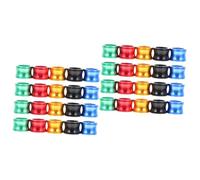 HANABASS 40pièces Anneaux De Pied pour Pigeons Anneaux Colorés pour Identification des Oiseaux Accessoires Pratiques pour Éleveurs De Volaille Et Poussins