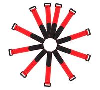 HANABASS 40pièces Colliers Anti-cacophonie pour De Colliers Ajustables pour Bruit des Volailles Couleur Rouge Pratique Et