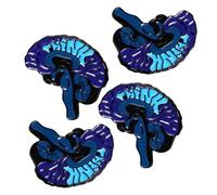 HANABASS 4pièces Lot de Broches Forme de Cerveau Humain Broches Décoratives Alliage Accessoires de Mode pour Vêtements