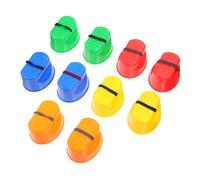HANABASS 5 Paires Échasses Plastique pour Garçon Fille Jouets Extérieurs de Sport Colorés et Stables Équipement de Jeu et Entraînement Sensoriel pour Garçons et Filles Couleur Aléatoire