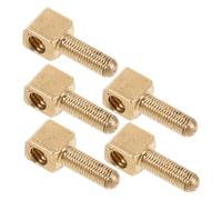 HANABASS 5 pièces Vis de Réglage Métal pour Colophane Archet Violon Alto Violoncelle Accessoire pour Maintien et Transmission Sonore