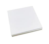 HANABASS 500 Feuilles de Papier Sulfurisé Carré Blanc 20 Cm pour Pizza et Gâteau, Papier Absorbant D'huile Jetable et Résistant à L'huile Cuisine et Pâtisserie