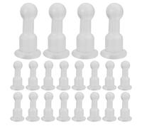 HANABASS 50pièces Embouts Arrière Boucles Oreilles Silicone Transparent Bouchons Invisibles Sécurisés pour Boucles Oreilles Coussinets Souples Anti-chute Adaptés à Bijoux Oreille