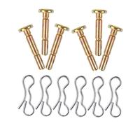 HANABASS 6 Ensembles Goupilles de Cisaillement Accessoires de Remplacement pour Souffleuses à Neige Robustes et Fiables