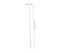 HANABASS 6 Pièces Bamboo Rods for Director Chair Replacement Canvas Durable Seat Cloth Cover Parts for Highchairs and Director Chairs