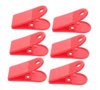 HANABASS 6 Pièces Clip de Sécurité pour Tapis de Course Pince Arrêt Urgence Remplacement Clé de Sécurité pour Machines de Course Accessoires Fitness Robustes et Compatibles