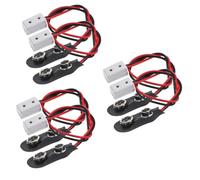 HANABASS 6 pièces Mini Doll House Light Connecting Wire Battery Power Supply Cable Accessory for Bedroom Living Room