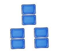 HANABASS 6 Pièces Piscine Gonflable pour Poupées Table de Jeu Eau Portable Jouets Été Gonflables pour Intérieur et Extérieur Accessoires Piscine pour Garçon et Fille