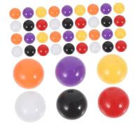 HANABASS 600 Pièces Solid Color Counting Balls for Math Teaching Supplies Plastic Probability Learning Toys with Color Combinations for Educational Games and Decorations