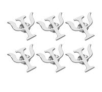 HANABASS 6pièces Broches Symbole Psi Lot de Broche de Revers Alliage pour Étudiants Psychologie Accessoire Décoratif pour Vêtements
