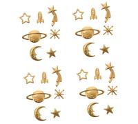 HANABASS 70pièces Alliage Remplisseurs Résine Époxy pour Fabrication Bijoux DIY Décoration Créative Encadrements Creux