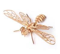 HANABASS 8 pièces Puzzle Bois Insectes à Construire Modèle Bois à Peindre pour Garçon Fille Éducatif Favorise Communication Parent-garçon Fille et Apprentissage Ludique