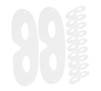 HANABASS 80 Pièces Masques Papier à Peindre de Masques Blancs pour Fête Carnaval et Activités Diy pour Garçon Fille et Adultes Personnalisez Votre Style et Créez des Souvenirs Inoubliables