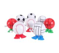HANABASS 8pièces Jouet à Remontoir Forme de Boule Jouets Mécaniques pour Garçon Fille Cadeaux Créatifs
