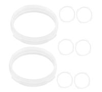 HANABASS 8pièces Lot de Connecteurs pour Tunnel De Cage De Hamster Raccords Extension pour Tube De Hamster Accessoires pour Habitat Animaux De Compagnie