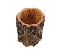 HANABASS Abri pour Reptiles Tronc Arbre Creux pour Lézard Serpent Tortue Habitat Décoration Terrarium Abri Grotte Cachette