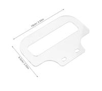 HANABASS Accessoires pour Cage à Lapin Kit De Fixation à Vis Transparent pour Cages à Hamsters Et Petits Animaux Boulons Et Écrous Plastique