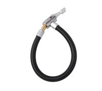 HANABASS Adaptateur de Rallonge de Tuyau pour Pompe à Air Mandrin Verrouillable Anti-fuite Tube Extension Compatible Vélo Moto Voiture Connecteur Rapide pour Gonflage de Pneus