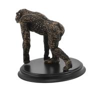 HANABASS Aides Pédagogiques sur L'Évolution Humaine Figurines d'animaux Figurine d'action De Gorille Jouets pour Animaux Jouets De Gorille Figurine De Gorille Figurines De