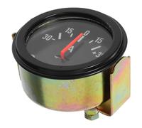 HANABASS Ampèremètre Analogique 12V-24V pour Véhicules Jauge de Courant 30A Résistante aux Intempéries Compteur d'Installation Précis pour Voitures Camions et Machines Agricoles