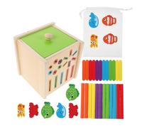 HANABASS Apprentissage + Forme Cognitive Enfants Puzzle Géométrique Éducation Précoce Jouets Montessori Tout-Petits Enfants en Bois pour Tout-Petit Reconnaissance Garçons