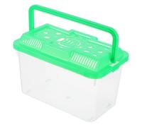 HANABASS Aquarium Portable Transparent pour Poissons Crevettes Et Tortues Boîte De Transport pour Animaux De Compagnie Idéale pour Voyages Et Observation des Animaux