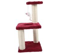HANABASS Arbre à Chat Robuste Multi pour Grands Chats Griffoir Résistant Tour Escalade Intérieure Compacte pour Exercice et Détente des Félins