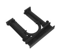 HANABASS Arche décorative Miniature en Plastique Noir, légère, Portable et Facile à Assembler, pour Projet créatif, Jardin féerique et Mariage