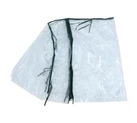 HANABASS Bâche de PVC Transparent Protection Plantes Cultures Couverture Pluie UV pour Tunnel de Jardin