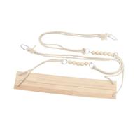 HANABASS Balançoire pour Perroquet et Poulet Jeu Créatif Escalade pour Oiseaux Support de Perchage pour Animaux de Compagnie Exercice et Divertissement pour Petits Oiseaux