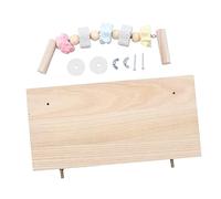 HANABASS Balançoire pour Perroquets avec Pierre à Mordre Jouet Molaire pour Perroquets De Compagnie Fournitures pour Animaux De Compagnie