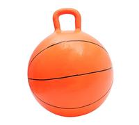 HANABASS Balle Rebondissante Gonflable pour Garçon et Filles 1 Ballon Sauteur Poignée Antidéflagrant Jouet Éducatif Activités Intérieures et Extérieures Basket-Ball
