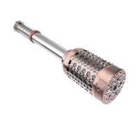 HANABASS Bâton de Moxibustion Pur Cuivre Grand Format, Rouleau de Massage Chaud Doré, Bâtonnet de Moxa Multifonction pour Visage, Yeux et Pieds, Outil Bien-être Traditionnel
