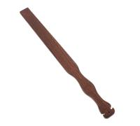 HANABASS Batteur de Plumage Outil pour Dépoussiérer et Aérer Léger en Bois Marron Surface Lisse pour Tapis et Matelas pour Maison et Appartement
