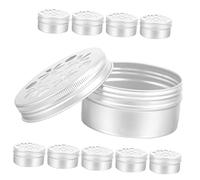 HANABASS Boîte à Renifler pour Chiens Lot de 10 Étuis de Dressage d'Odeurs Entraînement au Parfum Récipients en Aluminium Réduit Stress pour Chiens de Travail