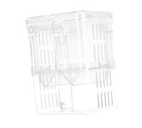 HANABASS Boîte de Aquarium avec Isolation Mécanisme à Écoulement Automatique Transparent pour Acclimatation de Nouveaux de Crevettes