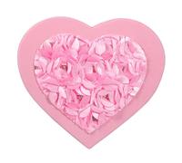HANABASS Boîte de Cœur Saint-valentin 23x21x9 Cm en Carton Rose, Coffret Présent Romantique Multifonction pour Chocolats, Fleurs et Bonbons, Emballage Présent Pratique pour Couple et Fête