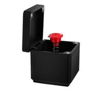 HANABASS Boîte de Roses Réaliste 5X5 CM 40 G pour Saint-Valentin Présent Romantique Amusant et Farce Coffret Présent Original de Blague Créatif et Unique